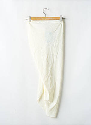 Jupe longue taille haute beige SÉANE femme