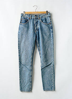 Jeans coupe slim stretch taille normale bleu REIKO femme