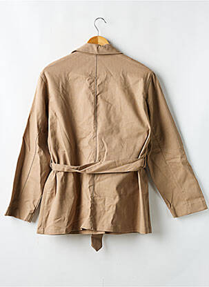 Veste casual coupe droite marron RABENS SALONER femme