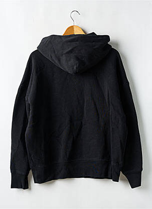 Sweat-shirt à capuche broderie manches longues noir CLOSED femme