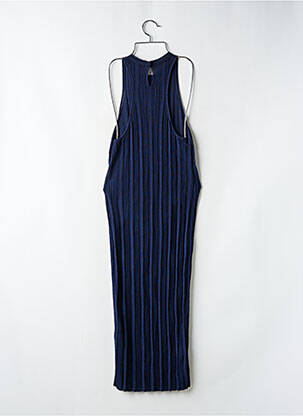 Robe longue sans manche sans manche bleu COS femme