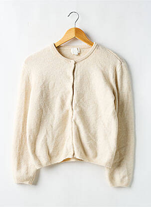 Gilet manches longues beige H&M pour femme