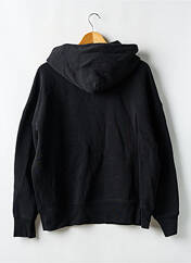 Sweat-shirt à capuche noir CLOSED pour femme seconde vue