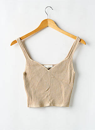 Top marron H&M pour femme