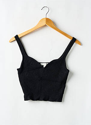 Top noir H&M pour femme