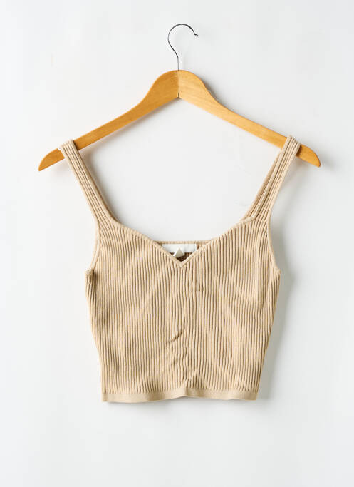 Top marron H&M pour femme