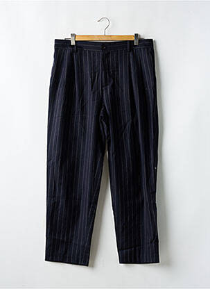 Pantalon chino poches taille haute bleu PAUL & JOE homme