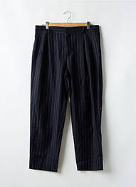 Pantalon chino poches taille haute bleu PAUL & JOE homme