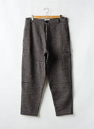 Pantalon chino poches taille haute bleu OLIVER SPENCER homme