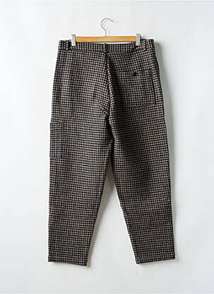 Pantalon chino poches taille haute bleu OLIVER SPENCER homme