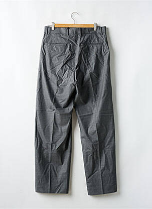 Pantalon droit tissage chiné taille haute gris IKKS homme