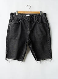 Bermuda stretch taille normale noir LOOM homme