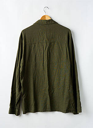 Veste casual fermeture boutonnée sur le devant vert PIOMBO homme