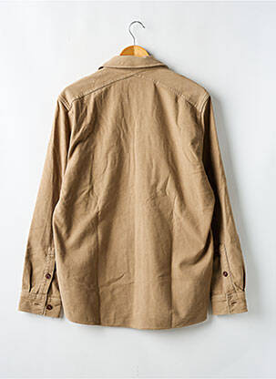 Chemise manches longues coupe droite marron CLOSED homme