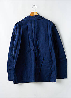 Veste casual coupe droite bleu VÊTRA homme