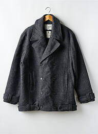 Manteau court poches sans capuche gris MAISON 123 homme