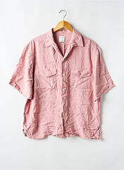 Chemise manches courtes rose SANDRO pour homme seconde vue