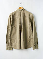 Chemise manches longues vert FIGARET pour homme seconde vue