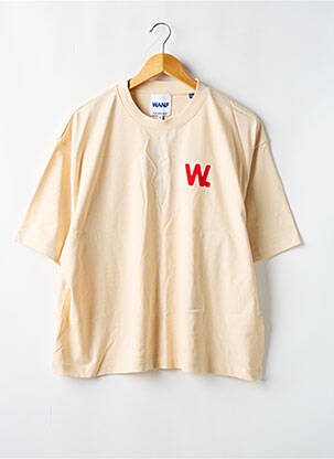 T-shirt beige WANF pour homme