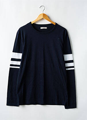 T-shirt bleu MANGO pour homme