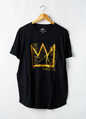 T-shirt noir JEAN MICHEL BASQUIAT pour homme seconde vue