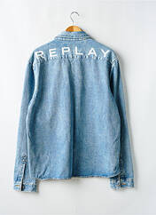 Veste casual bleu REPLAY pour homme seconde vue