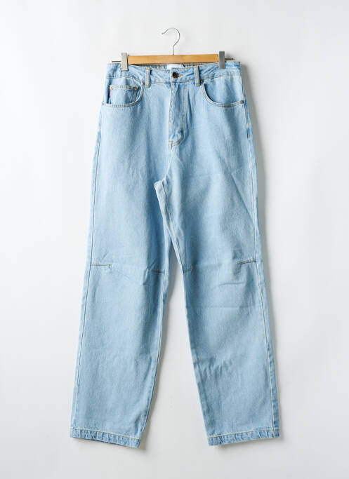 Jeans coupe droite bleu WANF pour homme