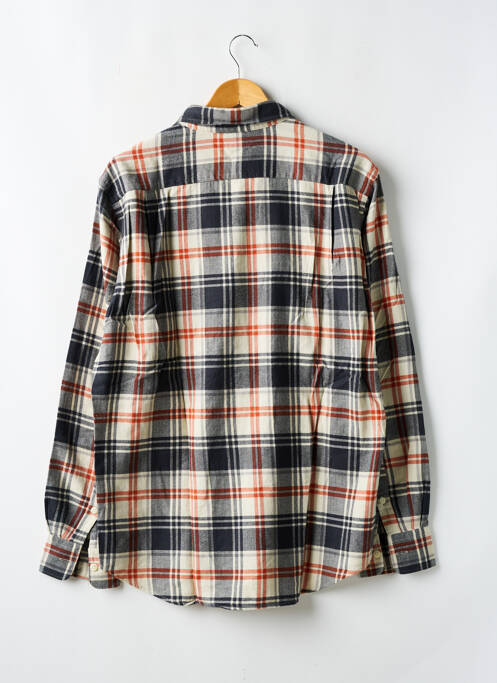 Chemise manches longues bleu UNIQLO pour homme