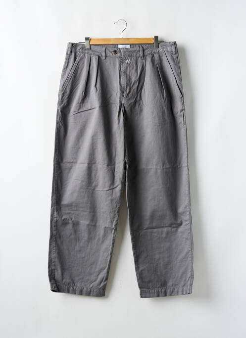 Pantalon chino gris WANF pour homme