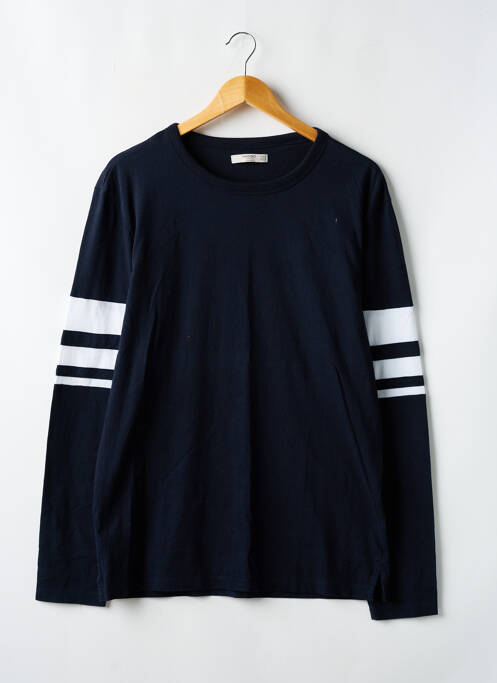 T-shirt bleu MANGO pour homme