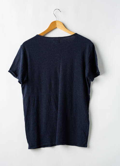 T-shirt bleu OCTOBRE pour homme