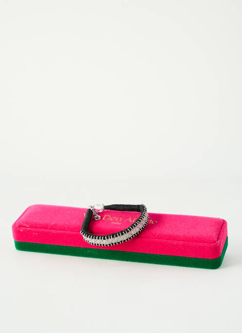 Bracelet noir VAN DEN ABEELE pour femme