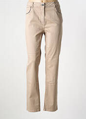 Jeans coupe slim marron DIANE LAURY pour femme seconde vue