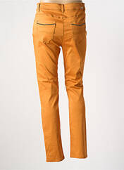 Jeans coupe slim orange DIANE LAURY pour femme seconde vue