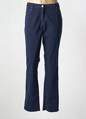Pantalon droit bleu DIANE LAURY pour femme seconde vue