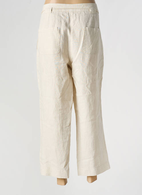 Pantalon 7/8 beige JULIE GUERLANDE pour femme