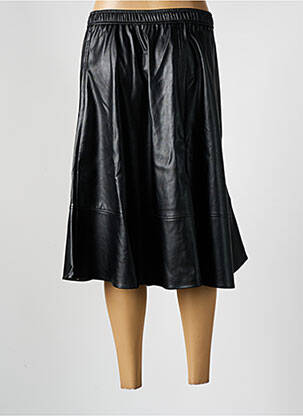 Jupe mi-longue coupe évasée noir DAMART femme
