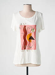 T-shirt blanc JULIE GUERLANDE pour femme seconde vue