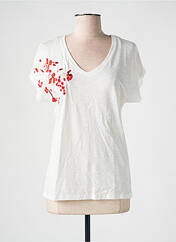T-shirt blanc JULIE GUERLANDE pour femme seconde vue