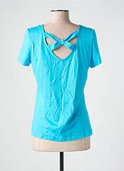T-shirt bleu JULIE GUERLANDE pour femme seconde vue