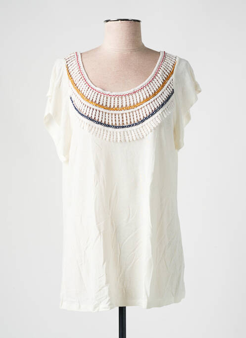 Top blanc DIANE LAURY pour femme