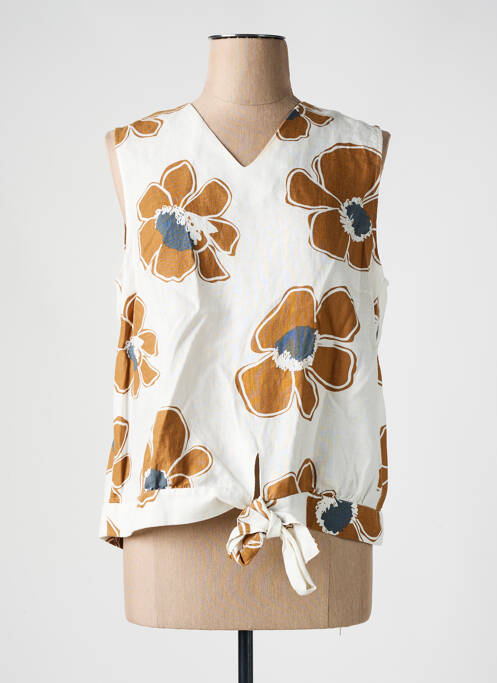 Top blanc DIANE LAURY pour femme