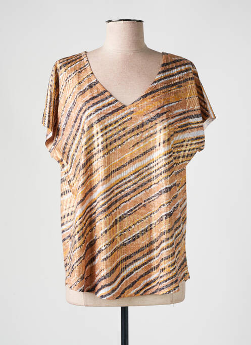 Top jaune JULIE GUERLANDE pour femme