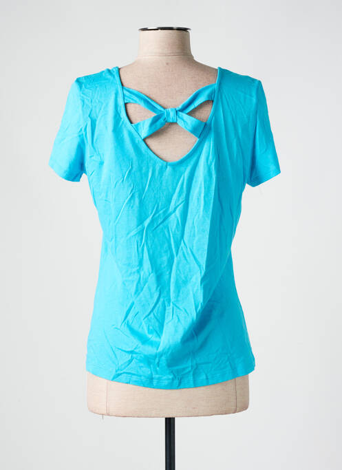 T-shirt bleu JULIE GUERLANDE pour femme