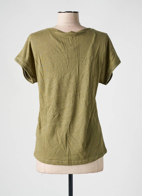T-shirt vert JULIE GUERLANDE pour femme