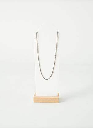 Collier matériaux métal argent UOMO femme