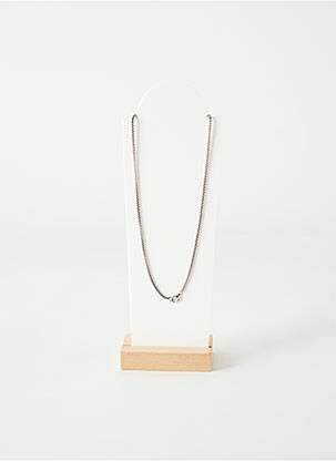 Collier matériaux métal argent UOMO femme