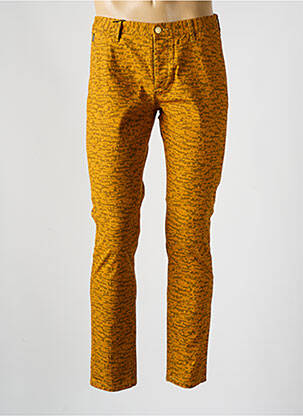 Pantalon chino poches taille normale jaune SCOTCH & SODA homme