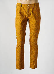 Pantalon chino poches taille normale jaune SCOTCH & SODA homme