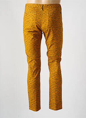 Pantalon chino poches taille normale jaune SCOTCH & SODA homme